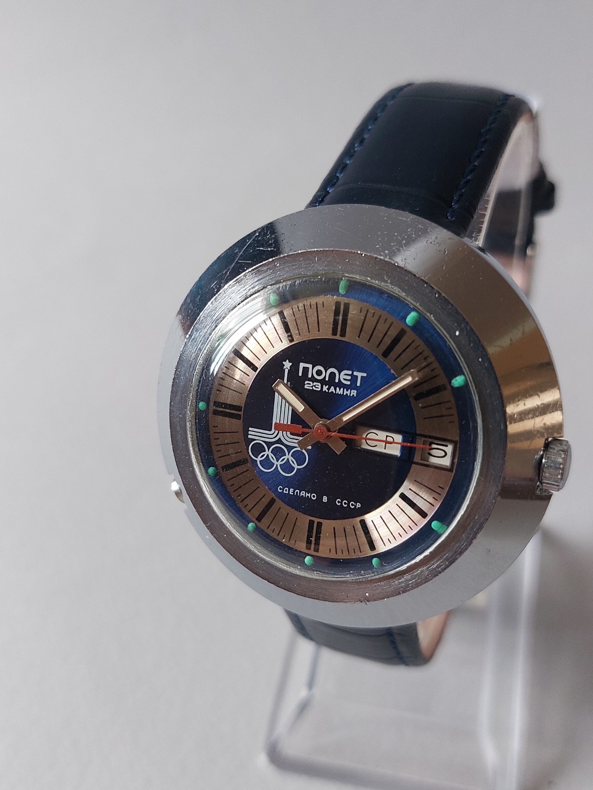 POLJOT “Olympic” auto Authentic USSR (Serviced,Oiled)