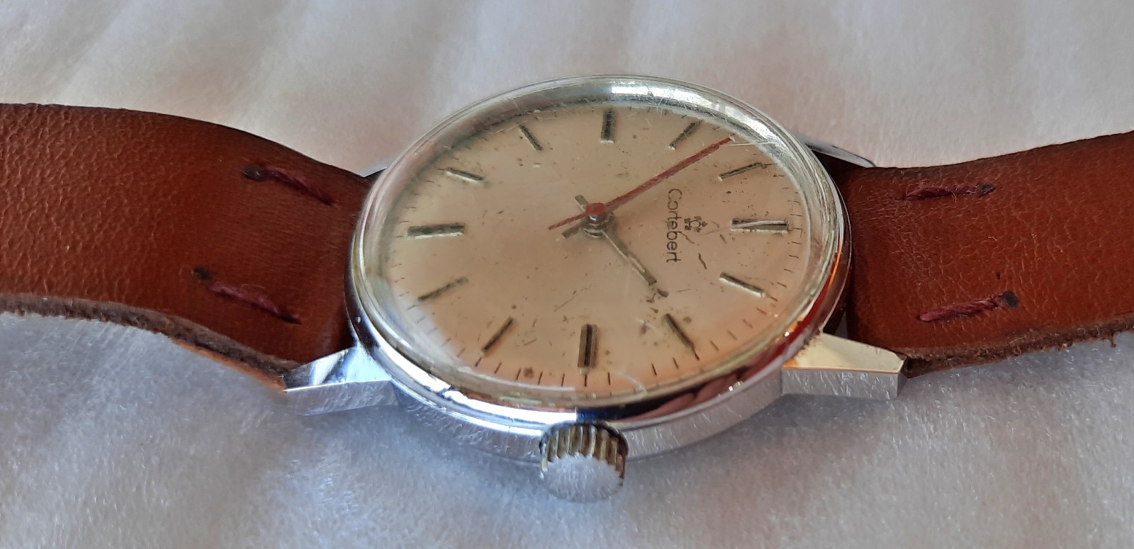 Cortebert Swiss watch Cal FE 140 working