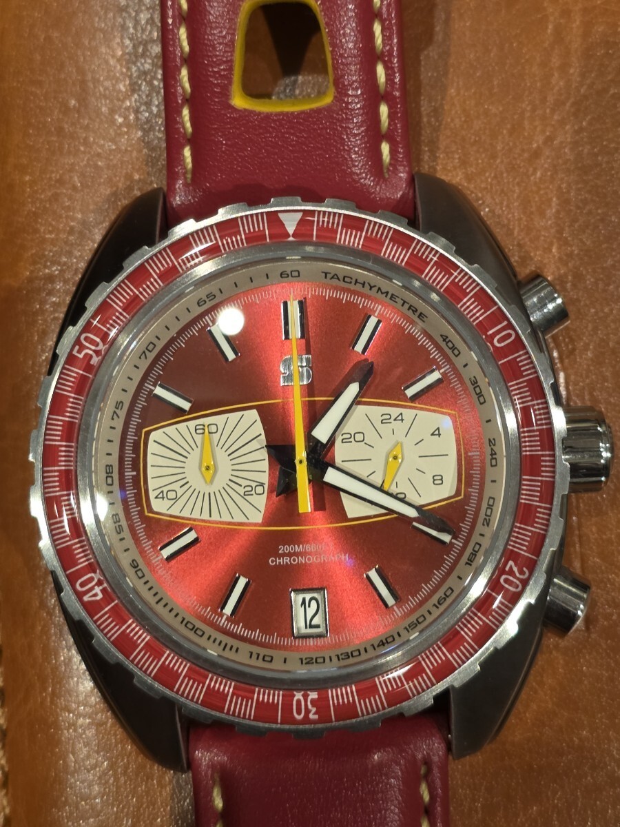 [B1Y] Straton Sync Red Watch Chronograph [x4n]
