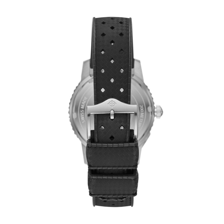 Zodiac Super Sea Wolf Compression Diver Automatic Blue Dial Rubber Watch ZO9275