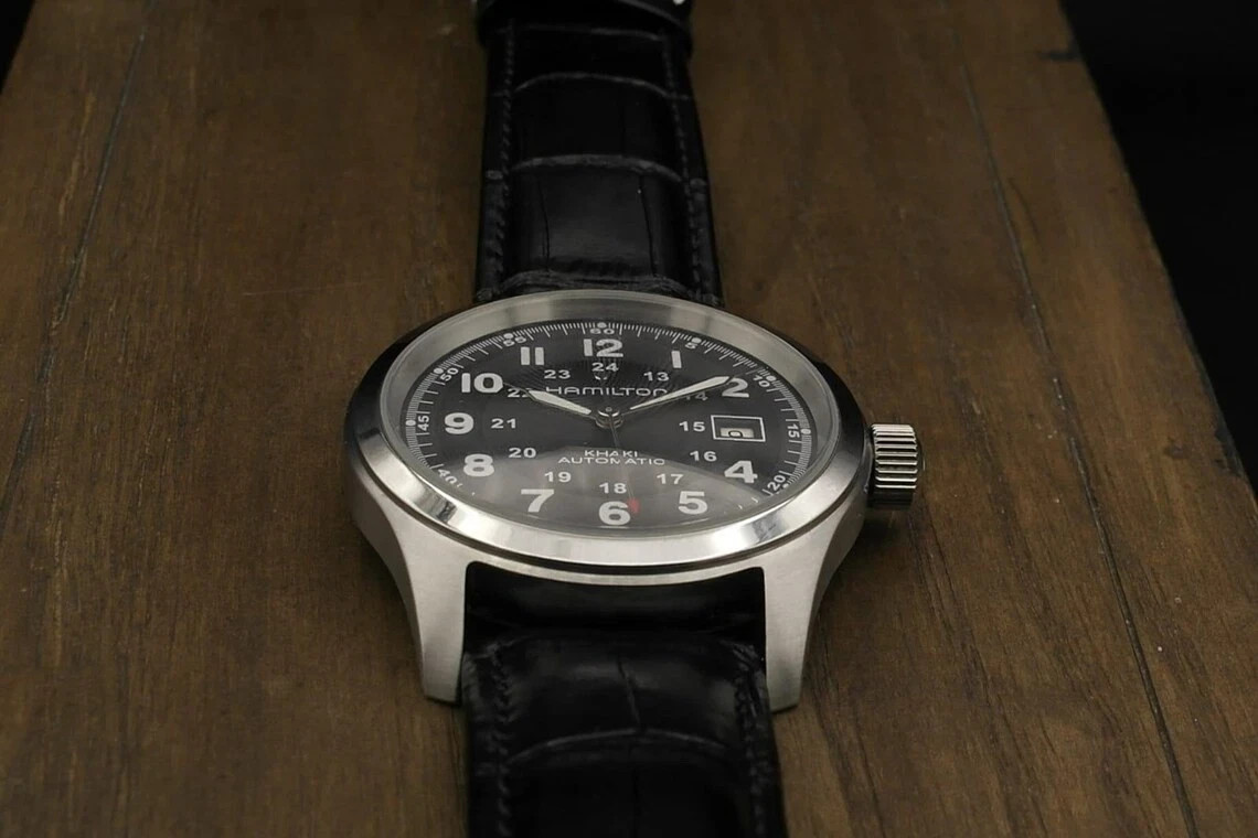 Hamilton Khaki Field Automatic Watch for Men | Vintage Swiss Made Military Watch