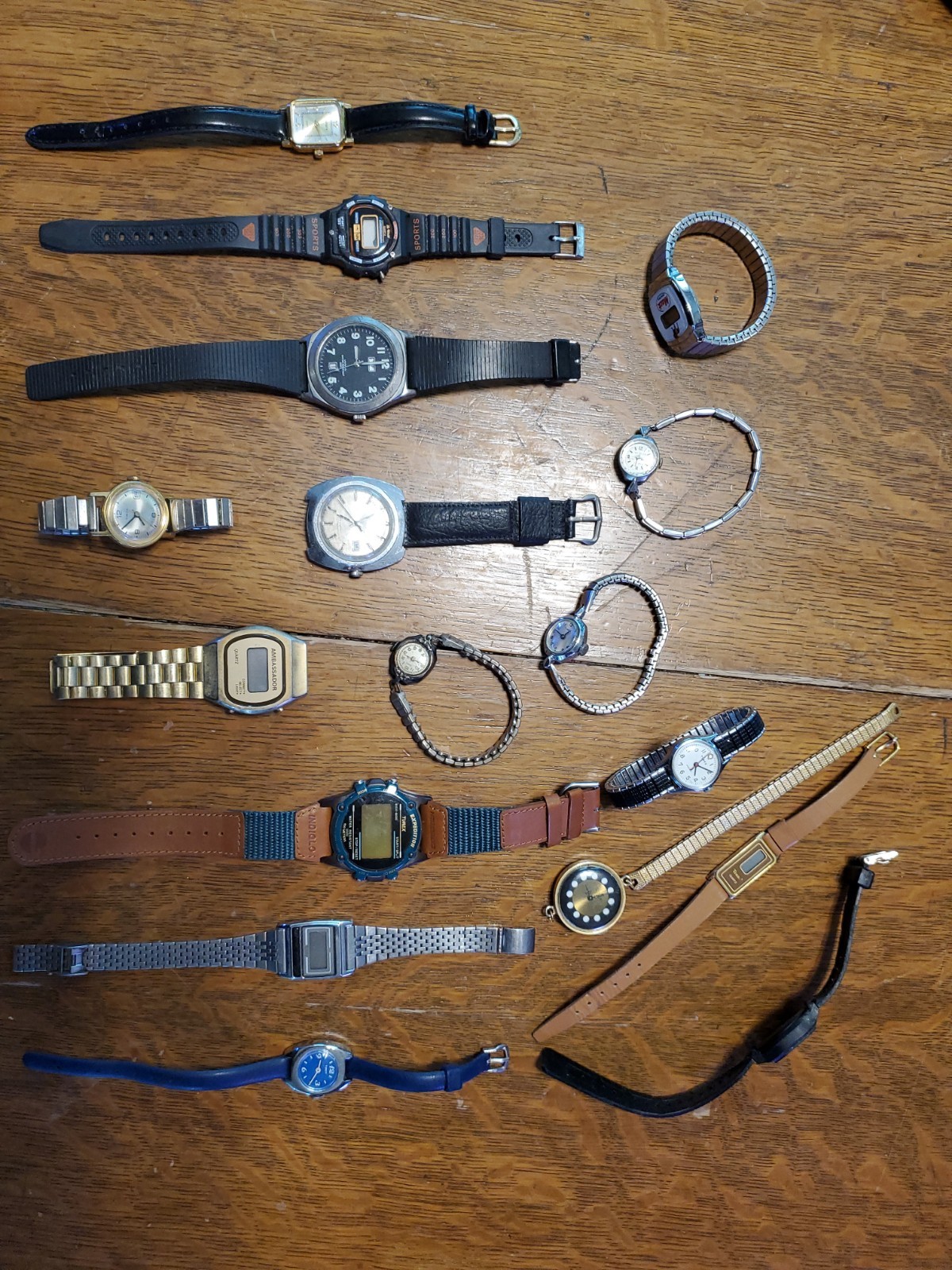 Vintage Antique Watch Lot Of 17