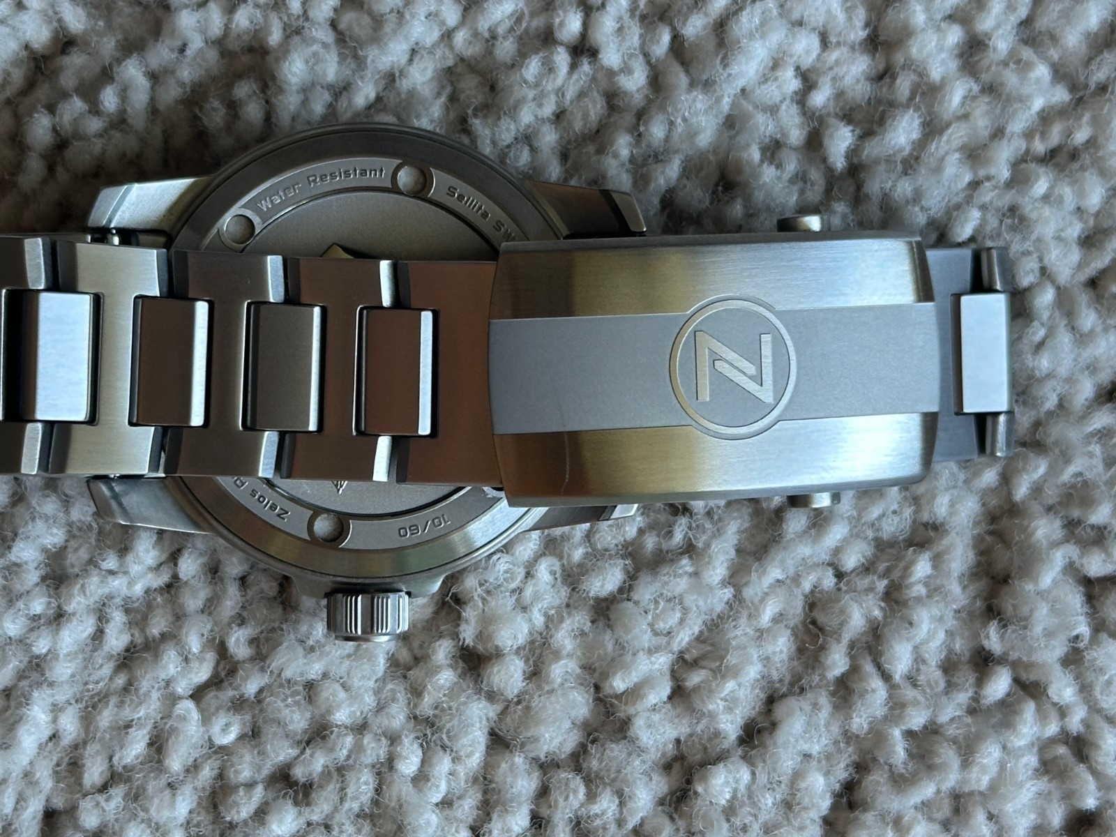 Zelos Aurora Moonphase Ti Eclipse Grey 39MM Titanium