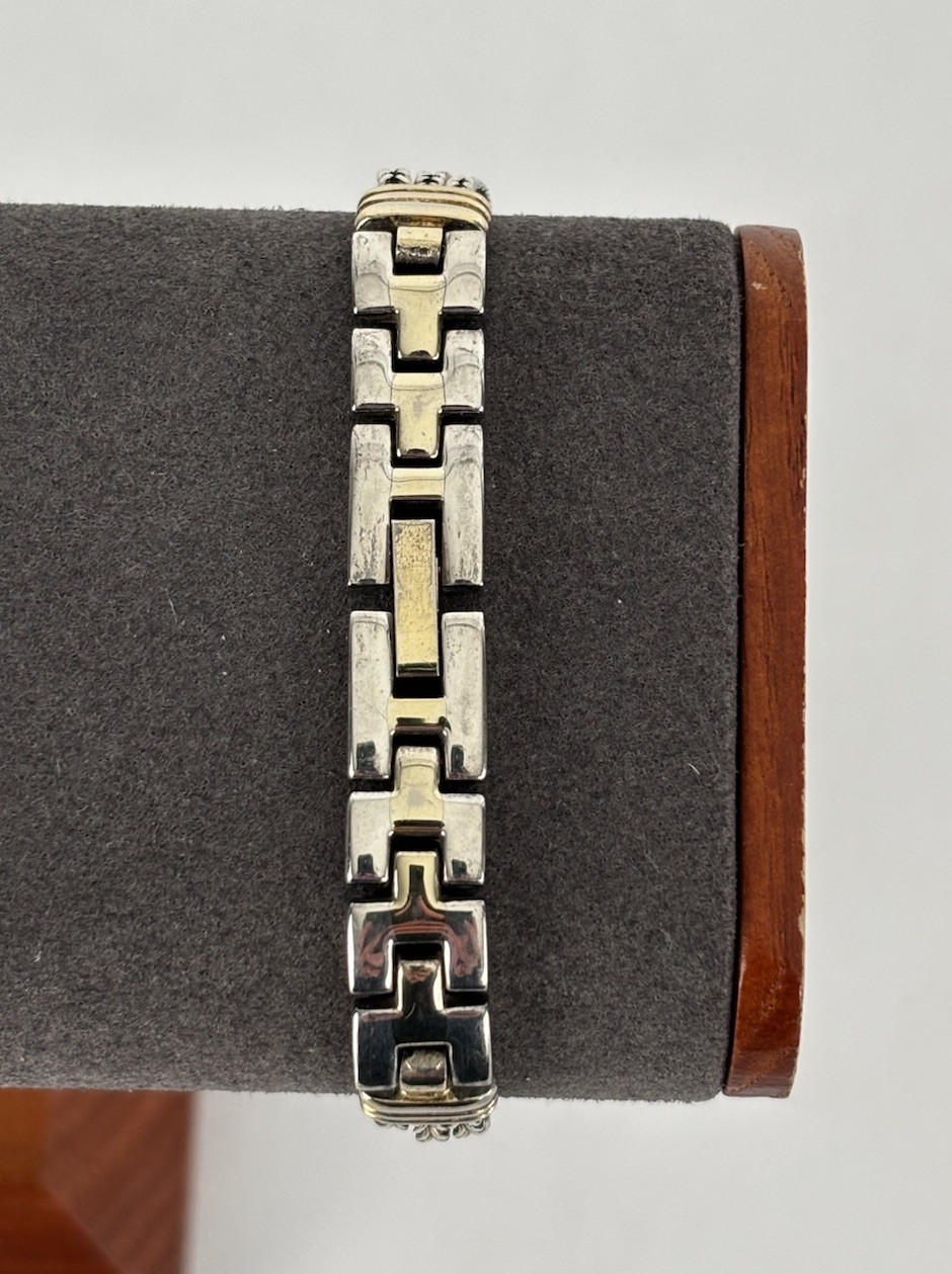 Wincci 18mm Sterling Silver Plated Quartz Watch w/Bracelet & New Battery
