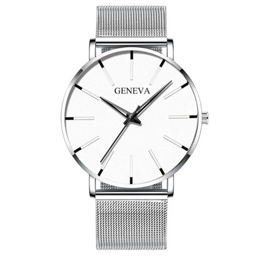 Waterproof Men’s Watch Stainless Steel Quartz Luminous Classic Watches Business
