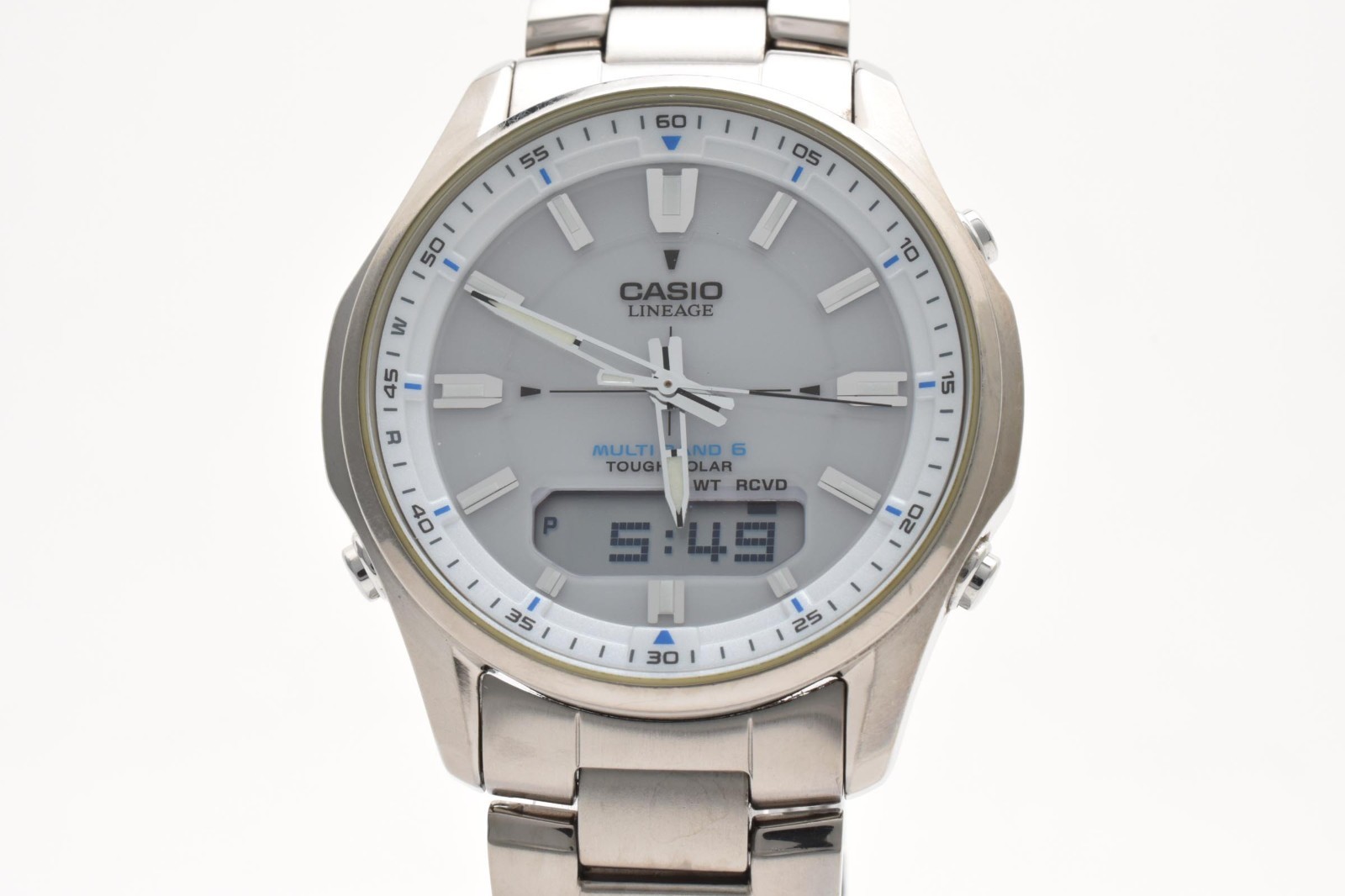 [Exc+5] CASIO Lineage LCW-M100T Titanium Solar Wave Ceptor Men’s Watch 17.5cm