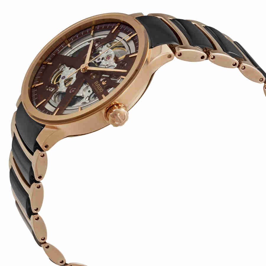 Rado Centrix Automatic Brown Skeleton Dial Men’s Watch R30181312