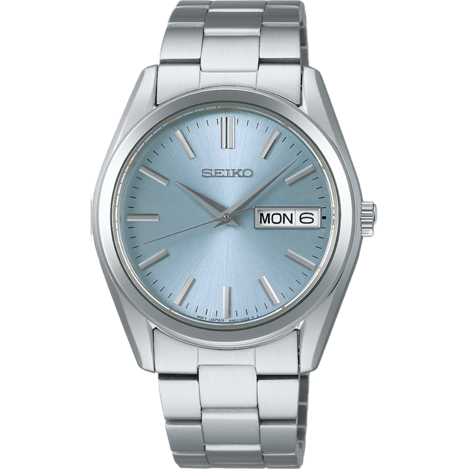 SEIKO SELECTION S series SBTH013 Day Date Quartz Watch Ice Blue Dial 37.4mm