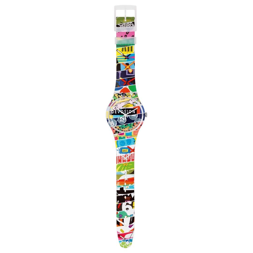 Swatch White Loop Suoz170 2014