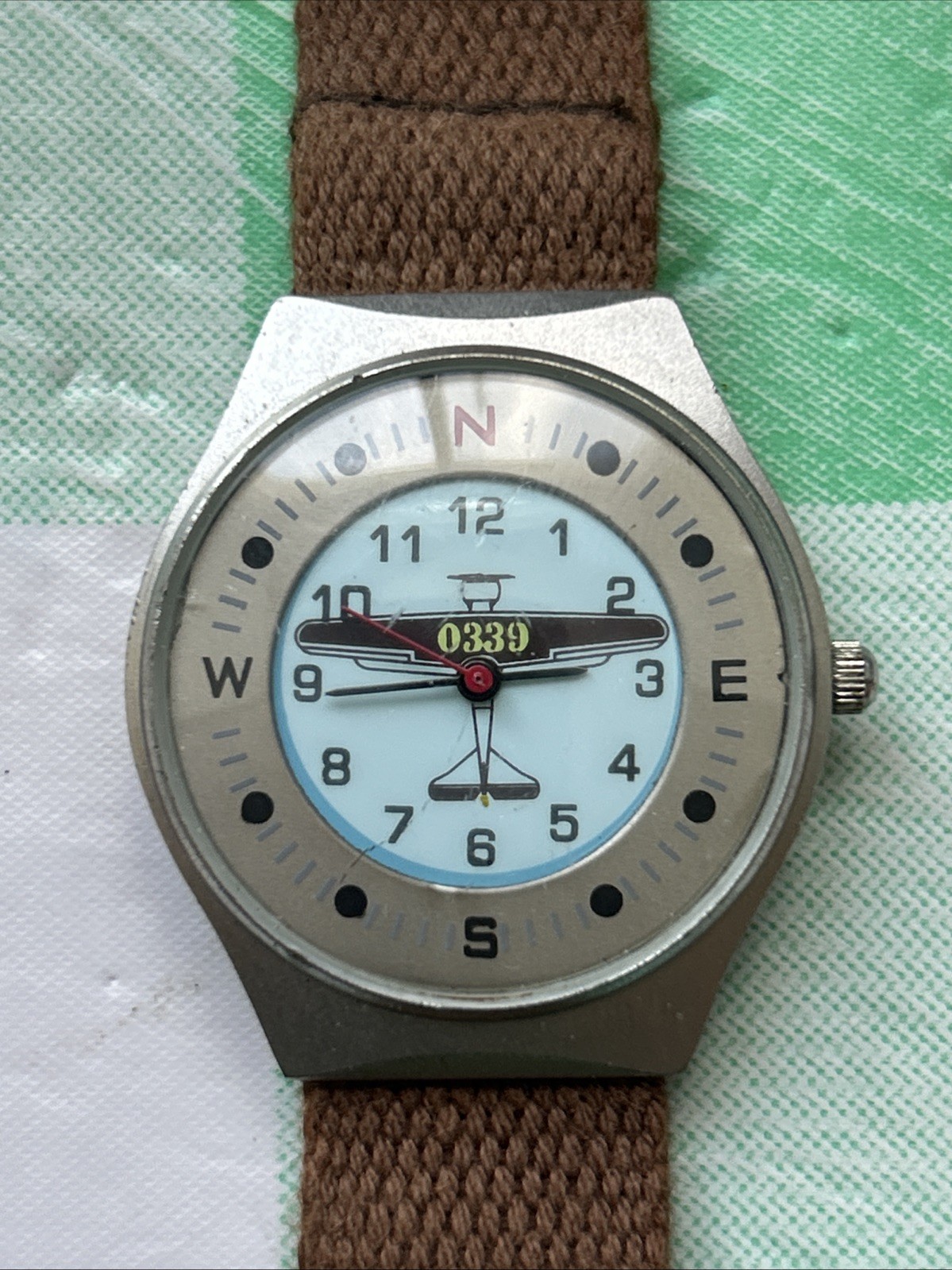 Gymboree Airplane Kids Quartz Watch