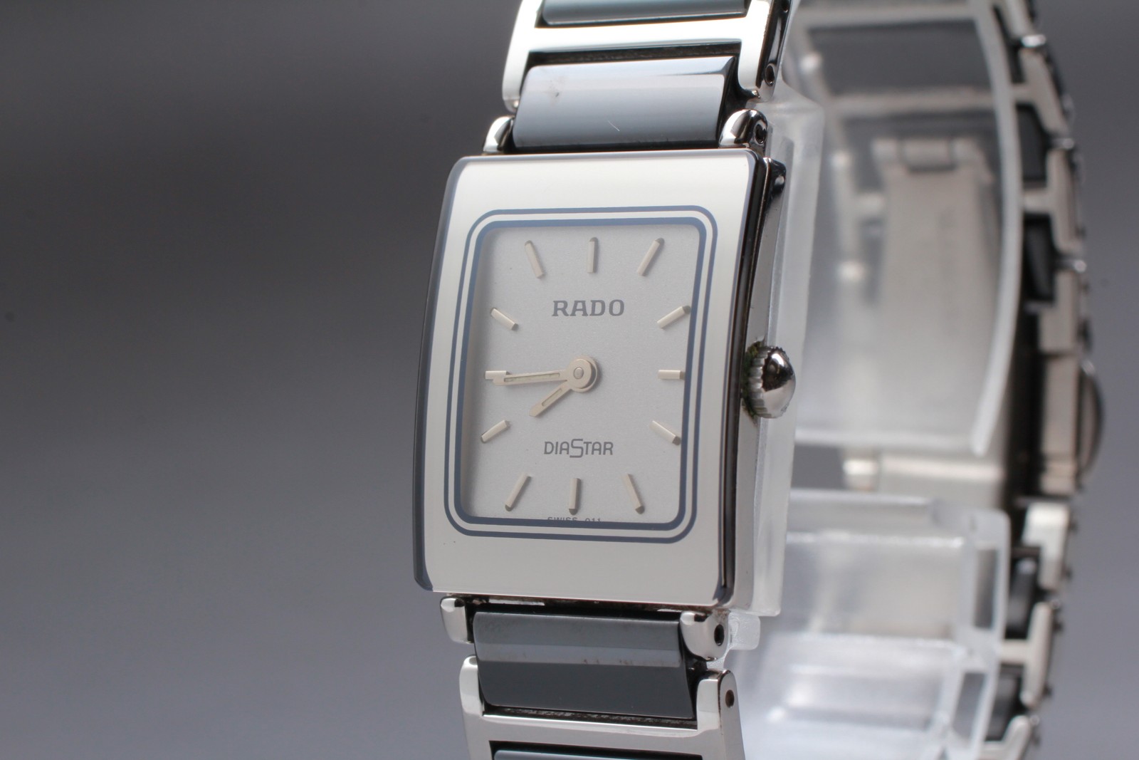 Rado Diastar Quartz 153.0319.3N White Ladies Wrist Watch 6 Inch Size From JAPAN
