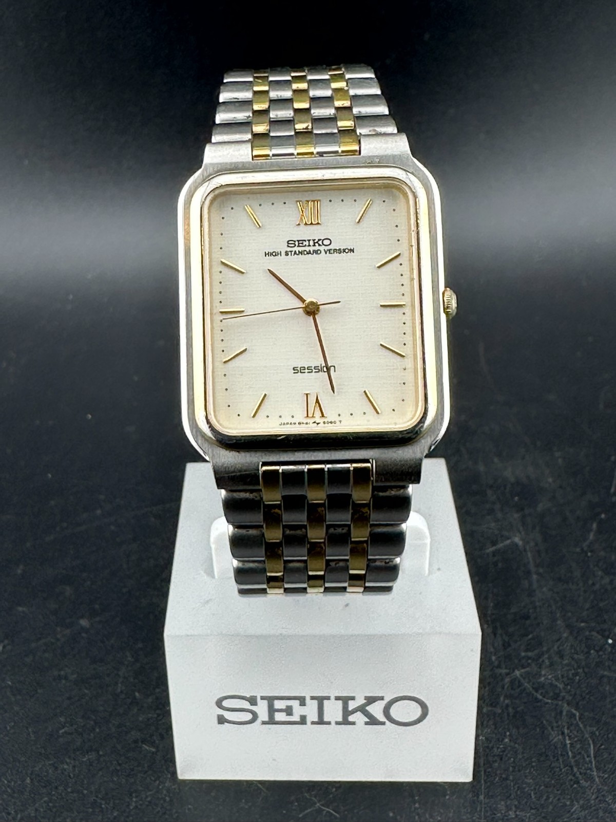 Seiko Session High Standard Version Men’s Two-Tone 26mm Quartz Watch 8N41-5050