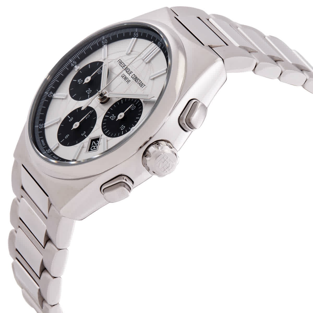 Frederique Constant Highlife Chronograph Automatic Silver Dial Men’s Watch
