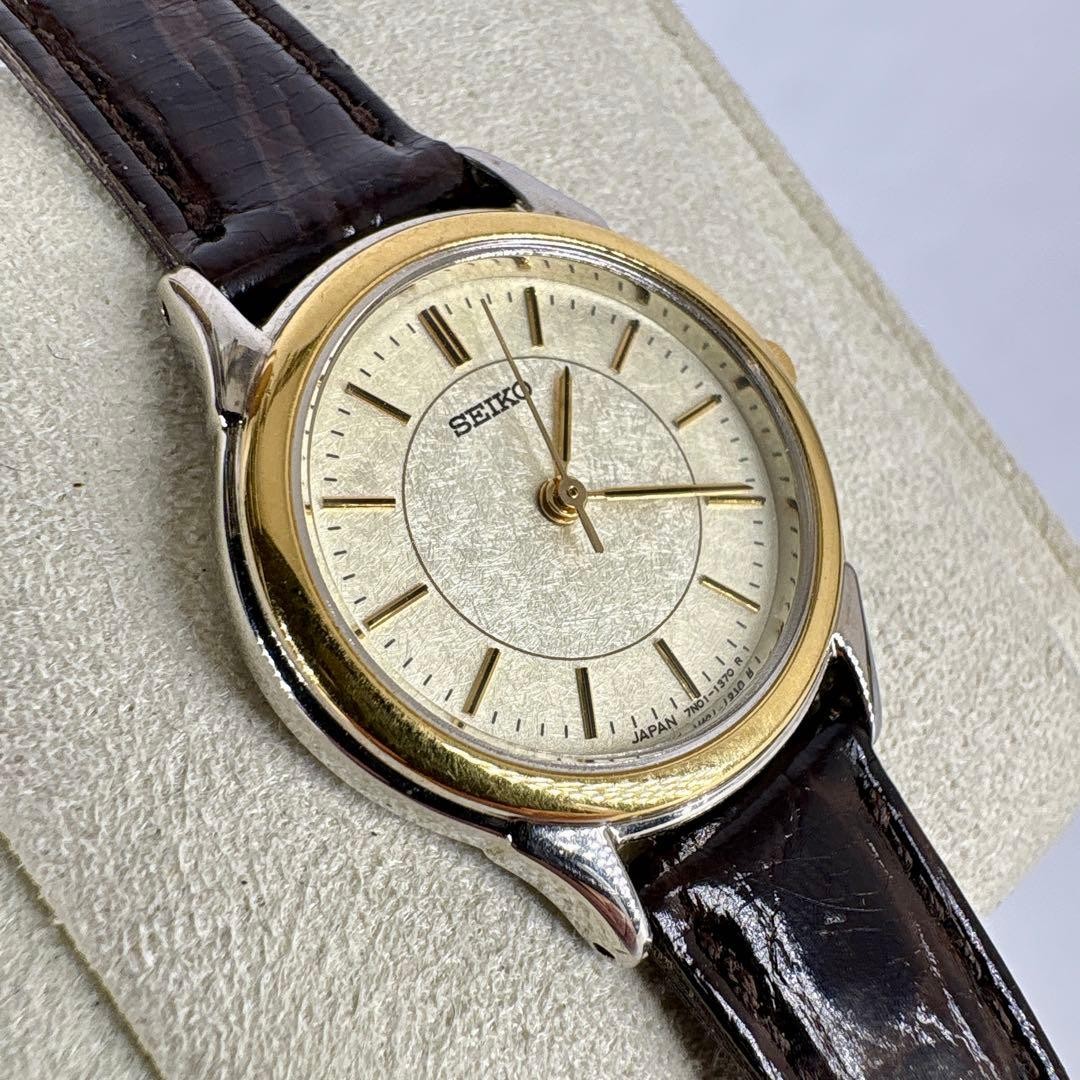 [New Battery Replaced/Working Condition] SEIKO Unisex Vintage Watch