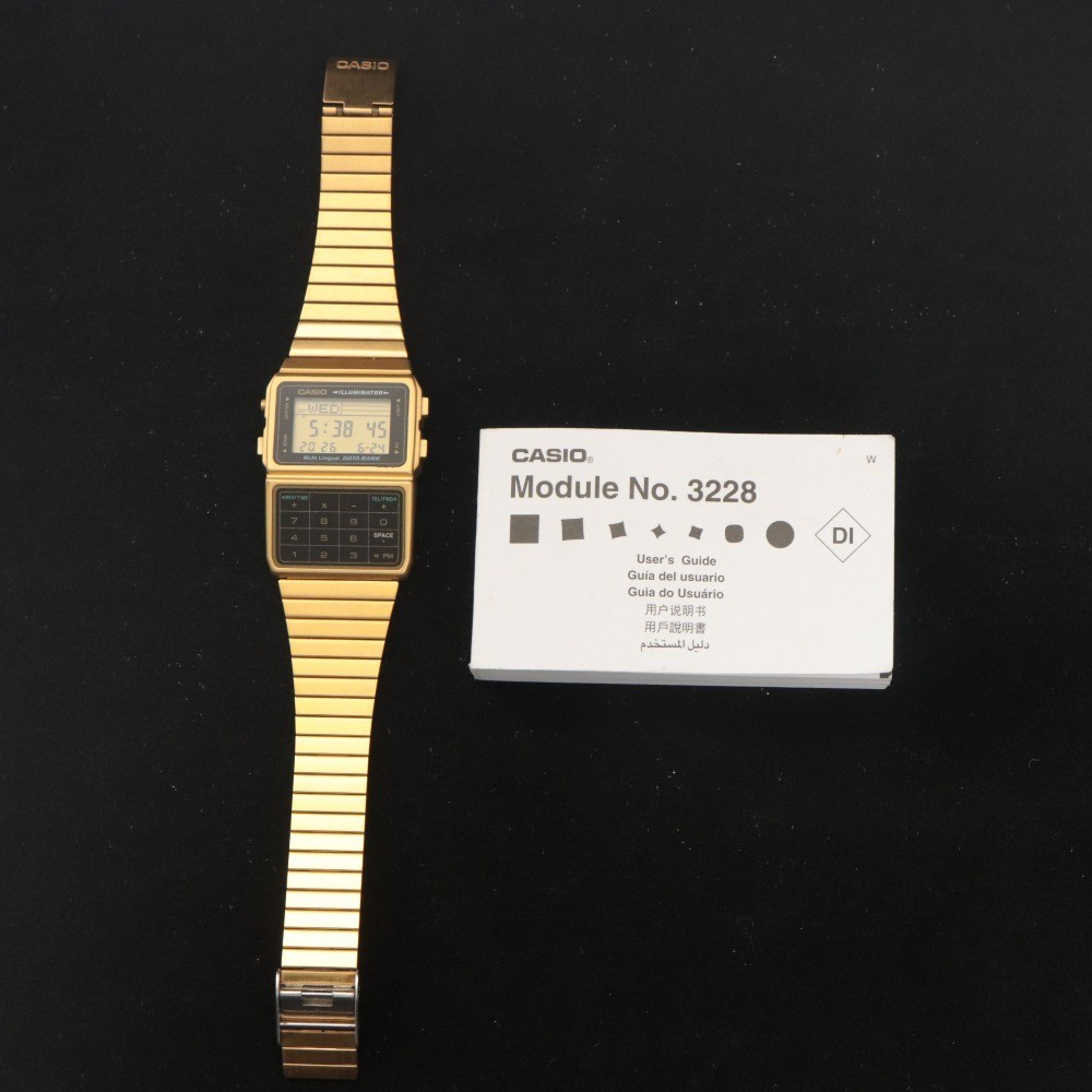 CASIO Digital Watch Data Bank International Model Cheap Casio DBC-611G