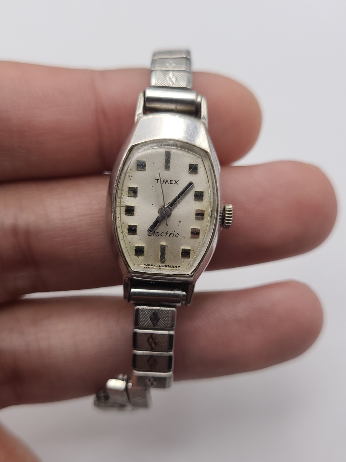 Timex Electric Women’s Wristwatch 10K Rolled Gold Plate West Germany