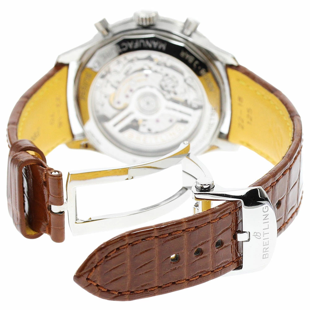 Breitling Navitimer B01 Chronograph 43 AB0138 Automatic 43mm Box Papers Black