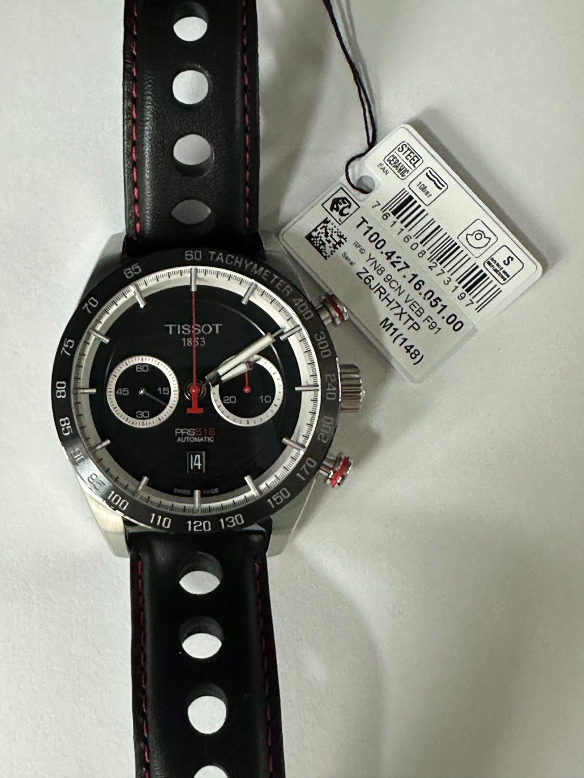 Tissot PRS 516 Chronograph Automatic Men’s Watch T100.427.16.051.00