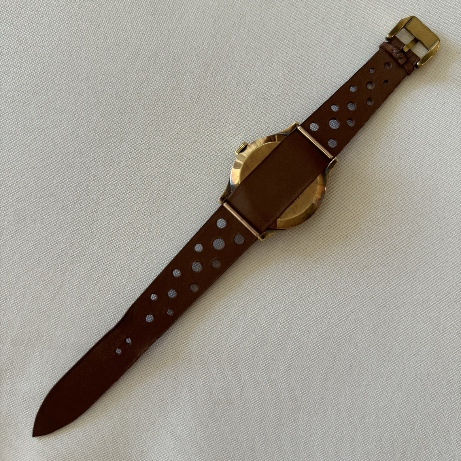 Vintage Ulysse Nardin 14K Solid Gold Manual Wind Men’s Watch