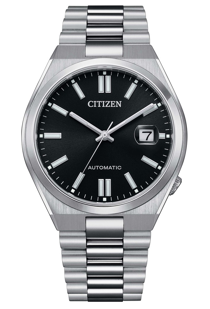 Citizen Silver Mens Analogue Watch Tsuyosa NJ0150-81E