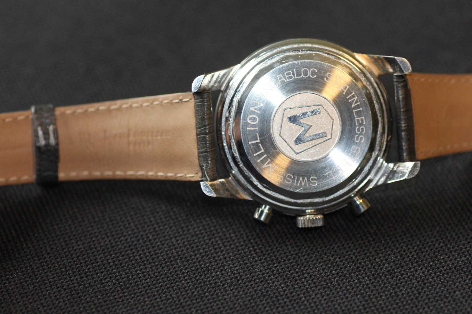 Million Watch (ENICAR SHARPA GRAPH COUSIN) Valjoux 72 Movement Circa 1960’s