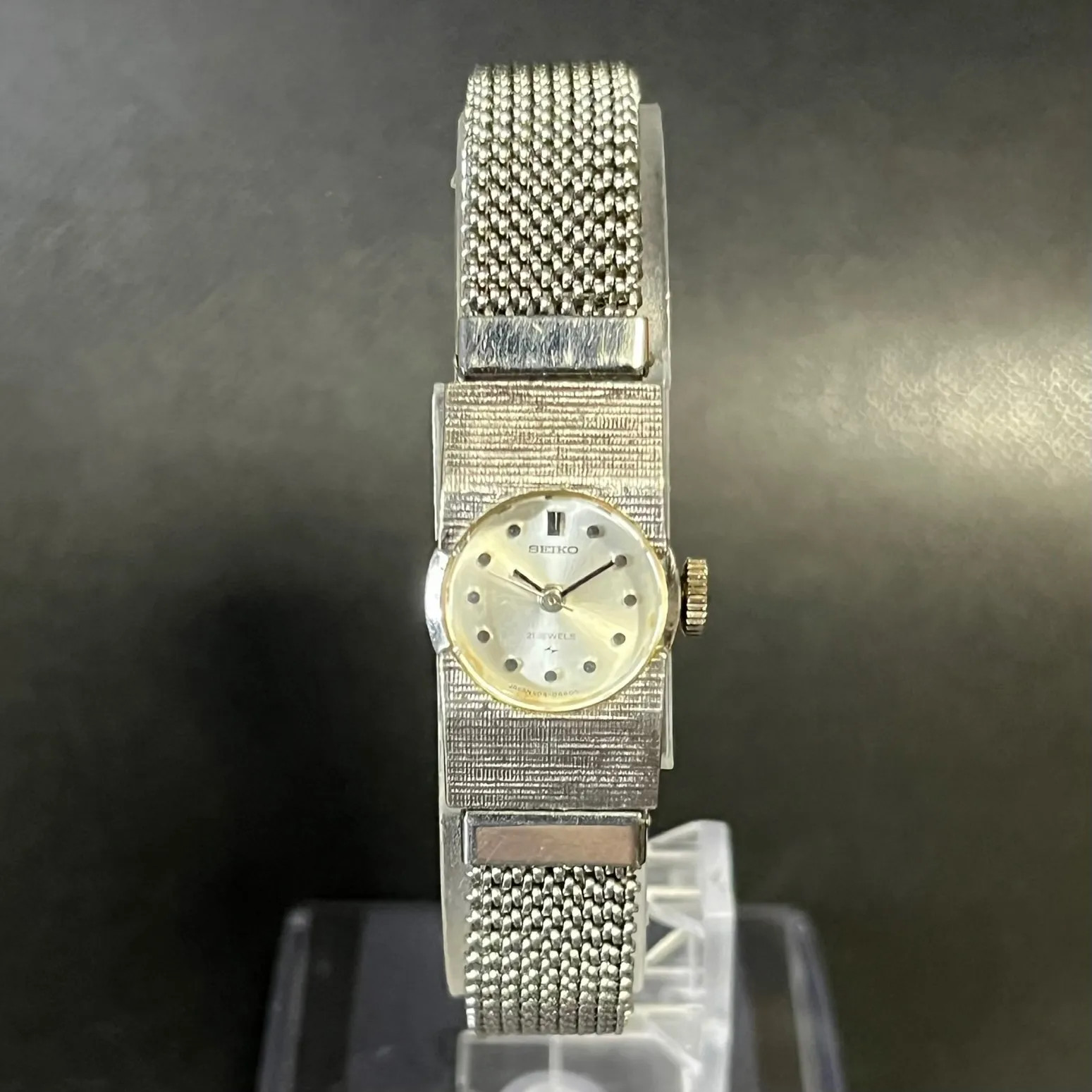 [Working Condition] SEIKO 1104-0140 Ladies’ Watch, Manual Winding, Operation