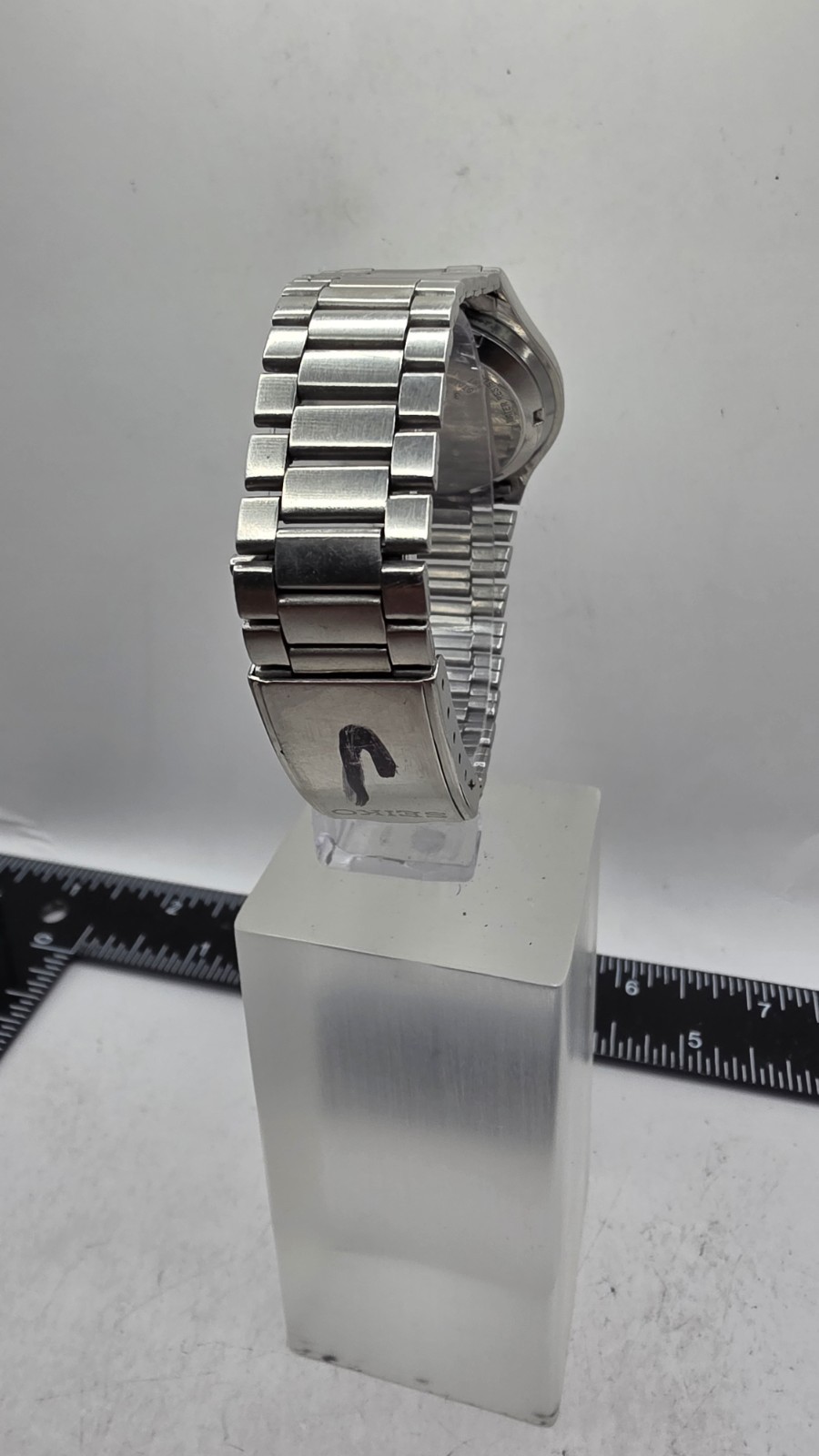 Seiko 7009 3171 Automatic Stainless Steel Serviced Wristwatch Day-Date