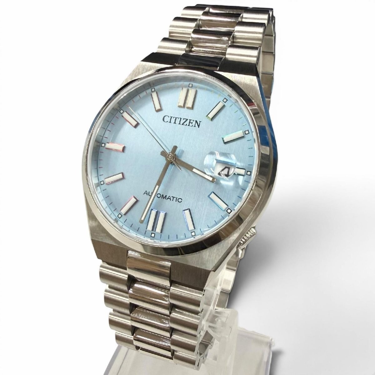 Item CITIZEN 8210 S126967 TSUYOSA Analog Mechanical Automatic 3 Hands Date Funct