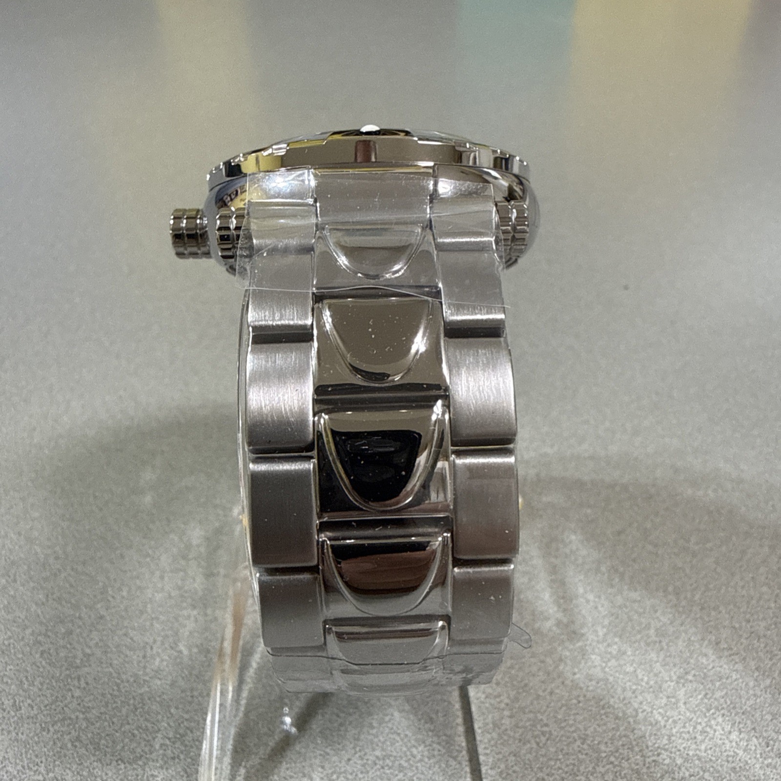 Invictas 47mm Automatic Silver “Subaqua” On SS Band Mens Big Boy Watch #49499