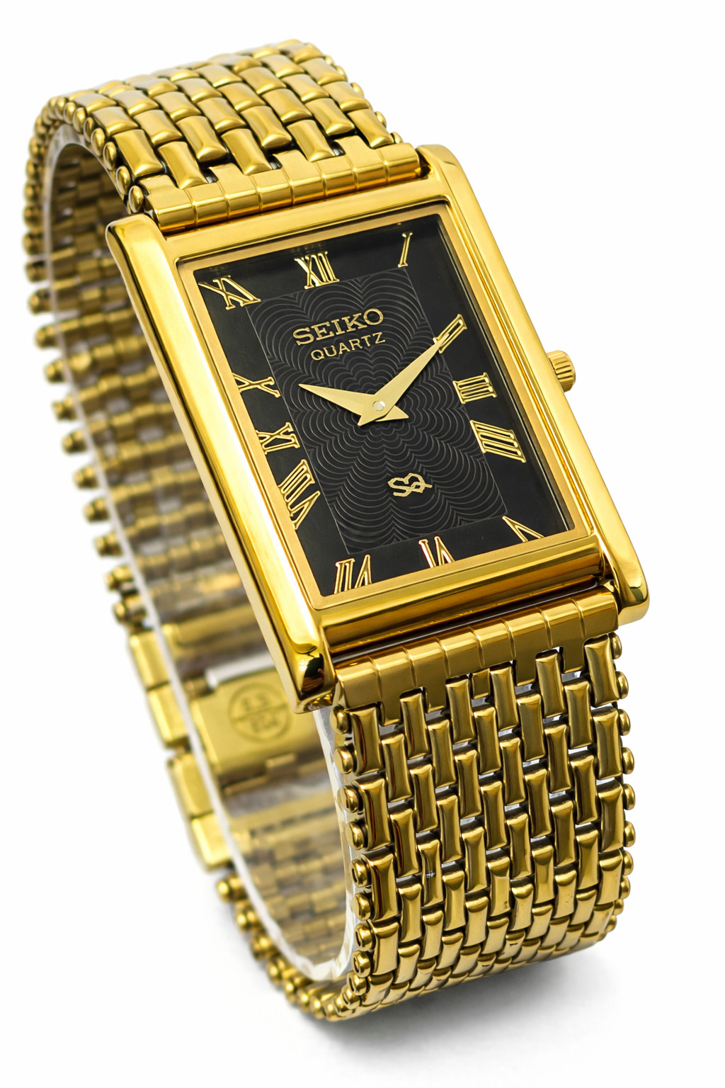 Vintage Classic Seiko Slim Quartz Men’s Golden Plated Wrist Watch