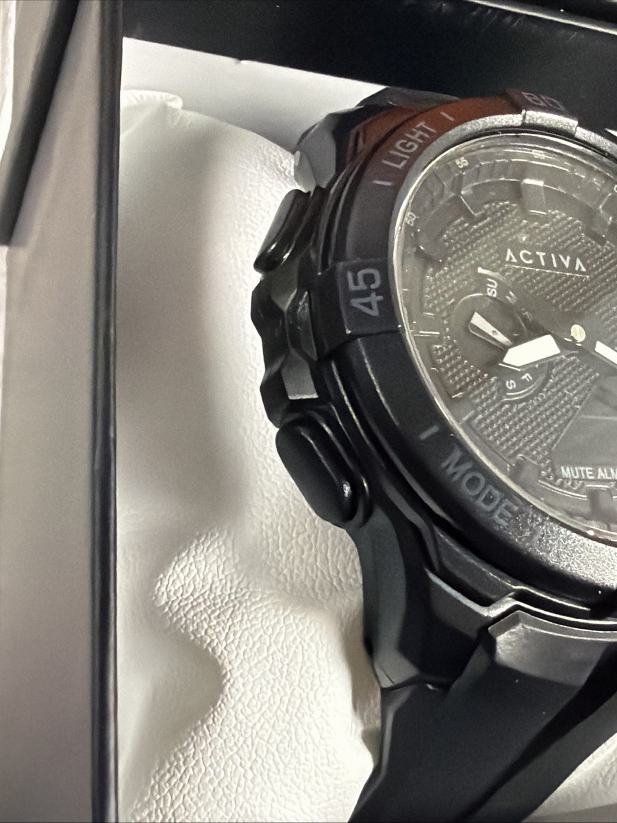 Activa Spry X Invicta Digital Essentials Men 53mm ABS Black SK160 NEW (B)
