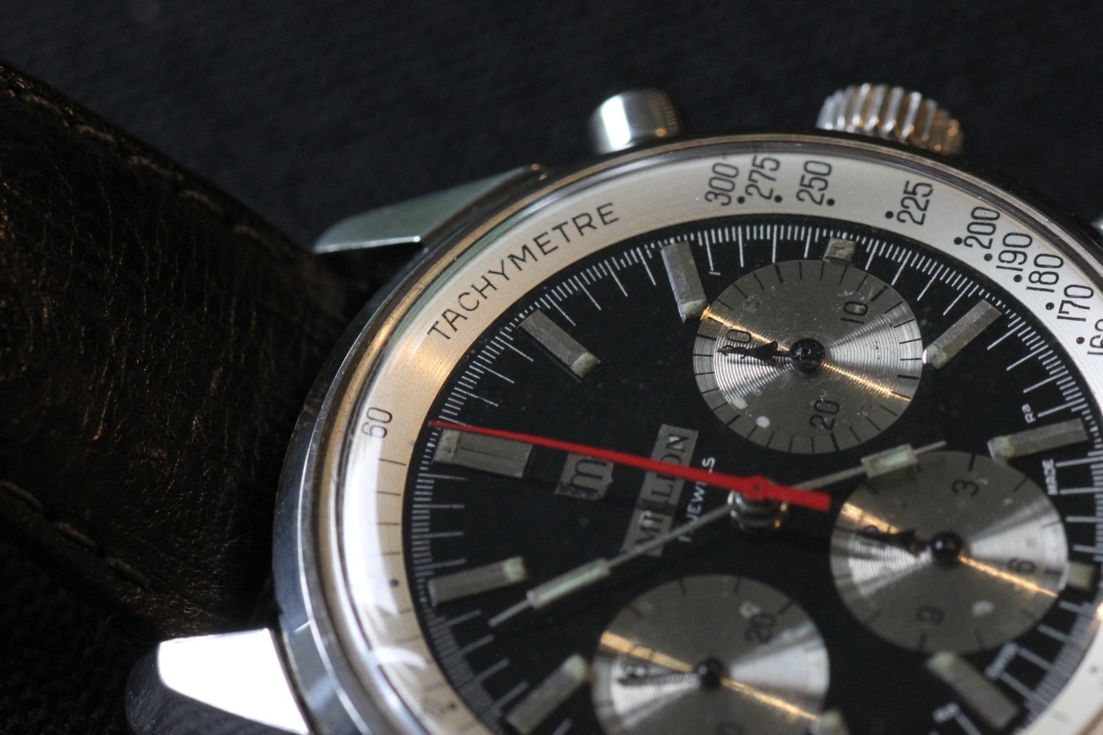 Million Watch (ENICAR SHARPA GRAPH COUSIN) Valjoux 72 Movement Circa 1960’s