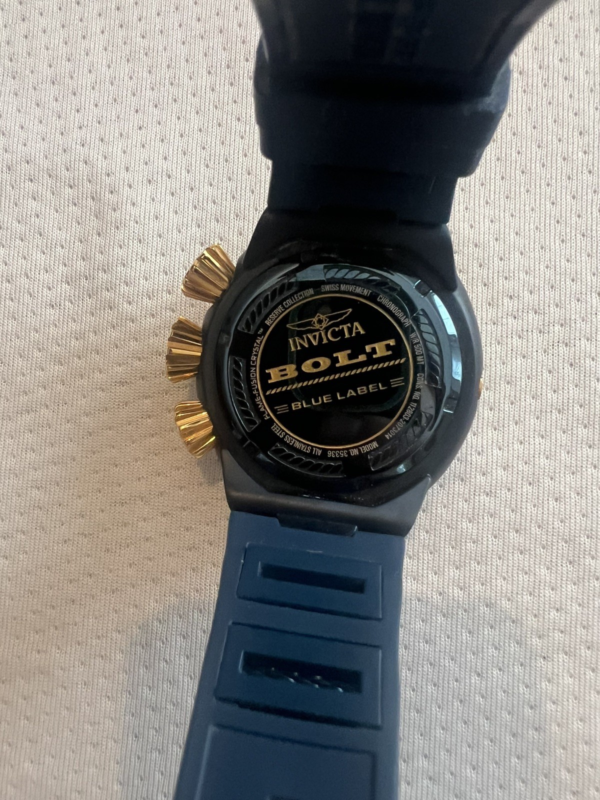 Invicta Men’s Bolt Thunderbolt (Model 35336) (Nice Watch, Rare)
