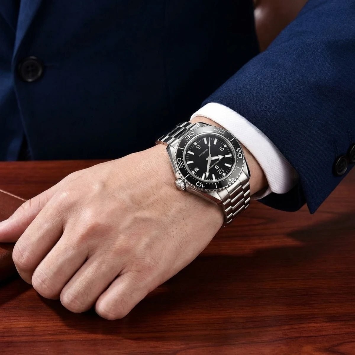 Pagani Design PD-YS034 Orange Black Diver Stainless Steel Automatic Men’s Watch