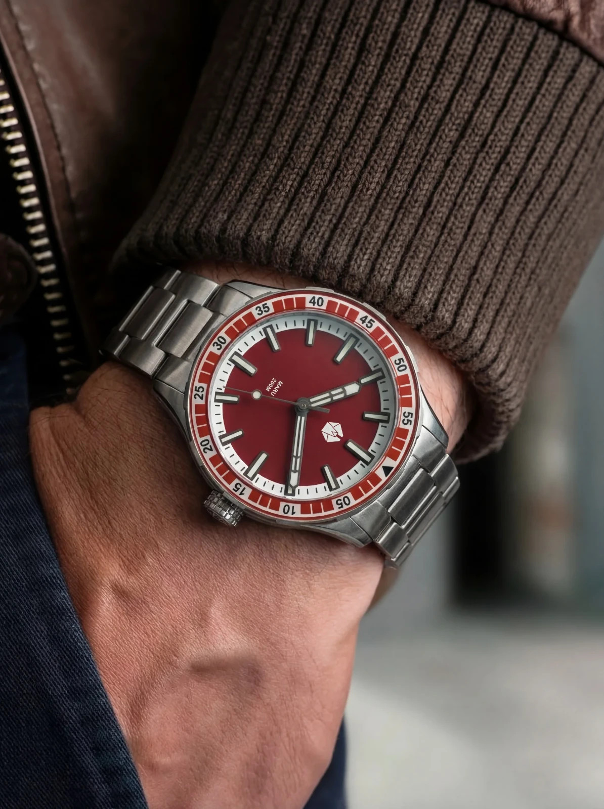 NEW Ikigai Maru Reloaded Lunar Eclipse Mens Automatic Dive Watch Miyota 9039