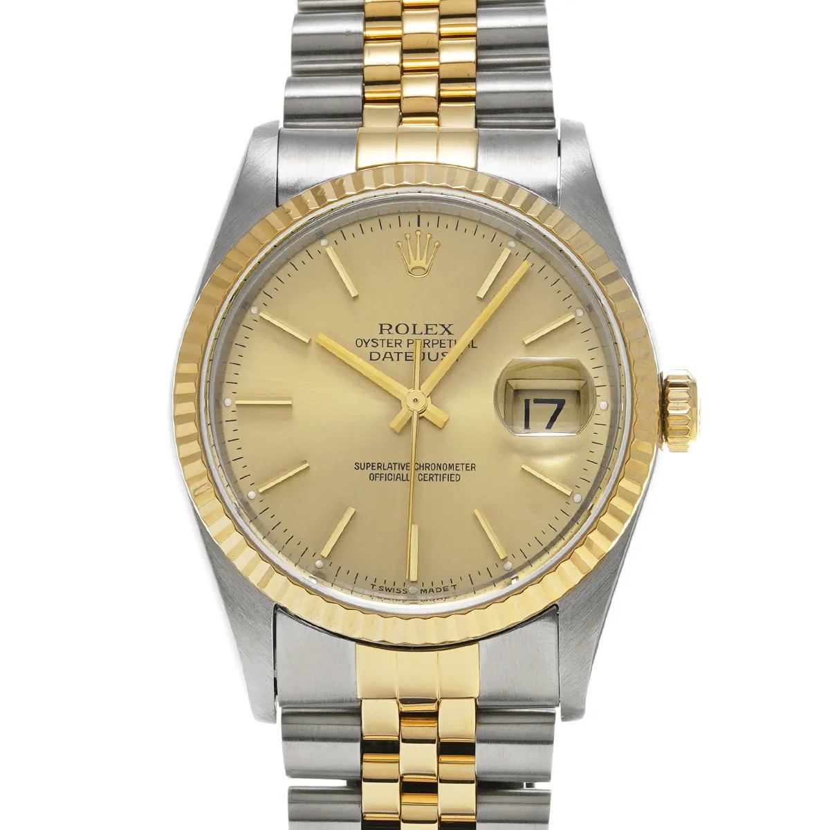 Rolex Datejust 16233 1994 36mm Champagne #WW1738