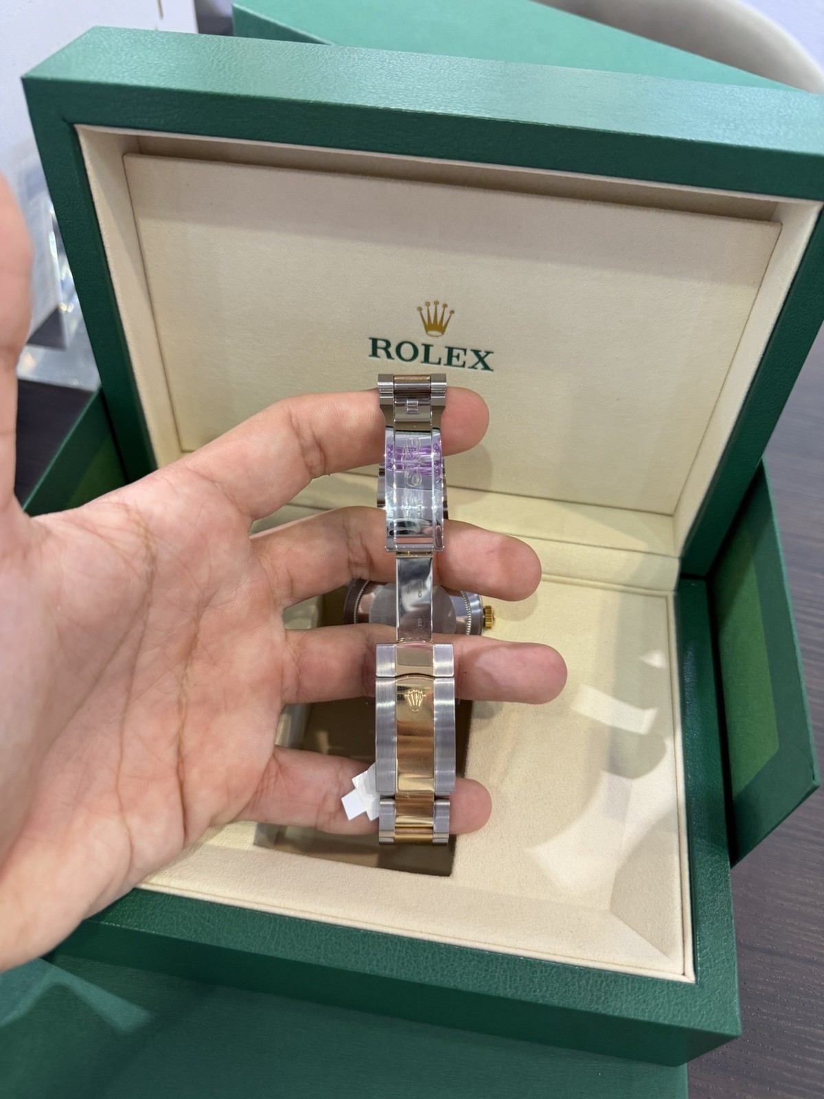 2021 Rolex Sky-Dweller SILVER Stainless & 18k Gold 42mm 326933 FULL SET!!
