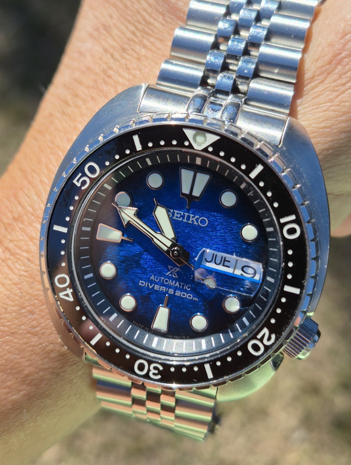Seiko Prospex King Turtle Automatic Manta Ray Diver SRPE39