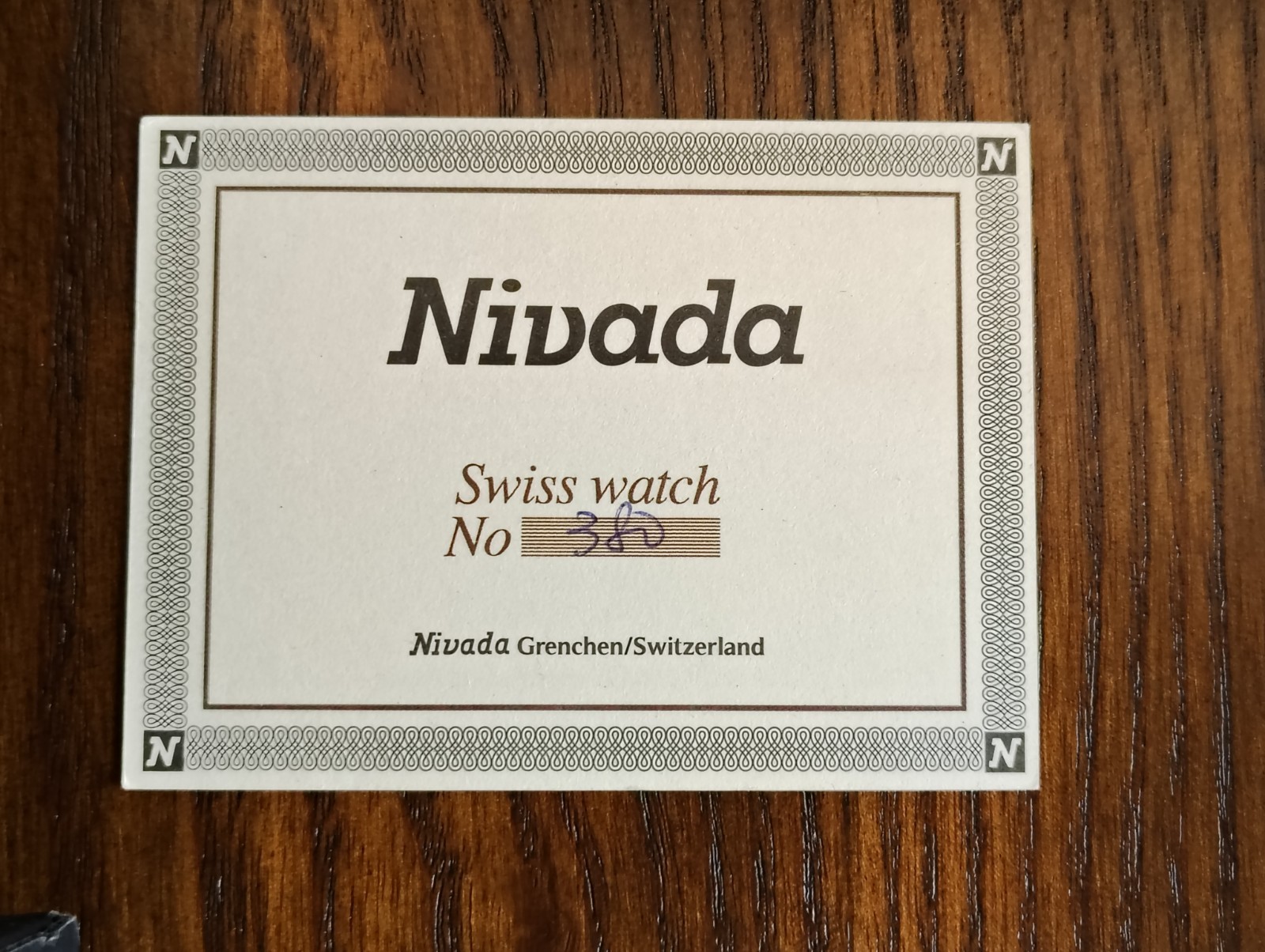 Nivada Grenchen Automatic Chronosport Full Set 38mm Autochron White 77002A45