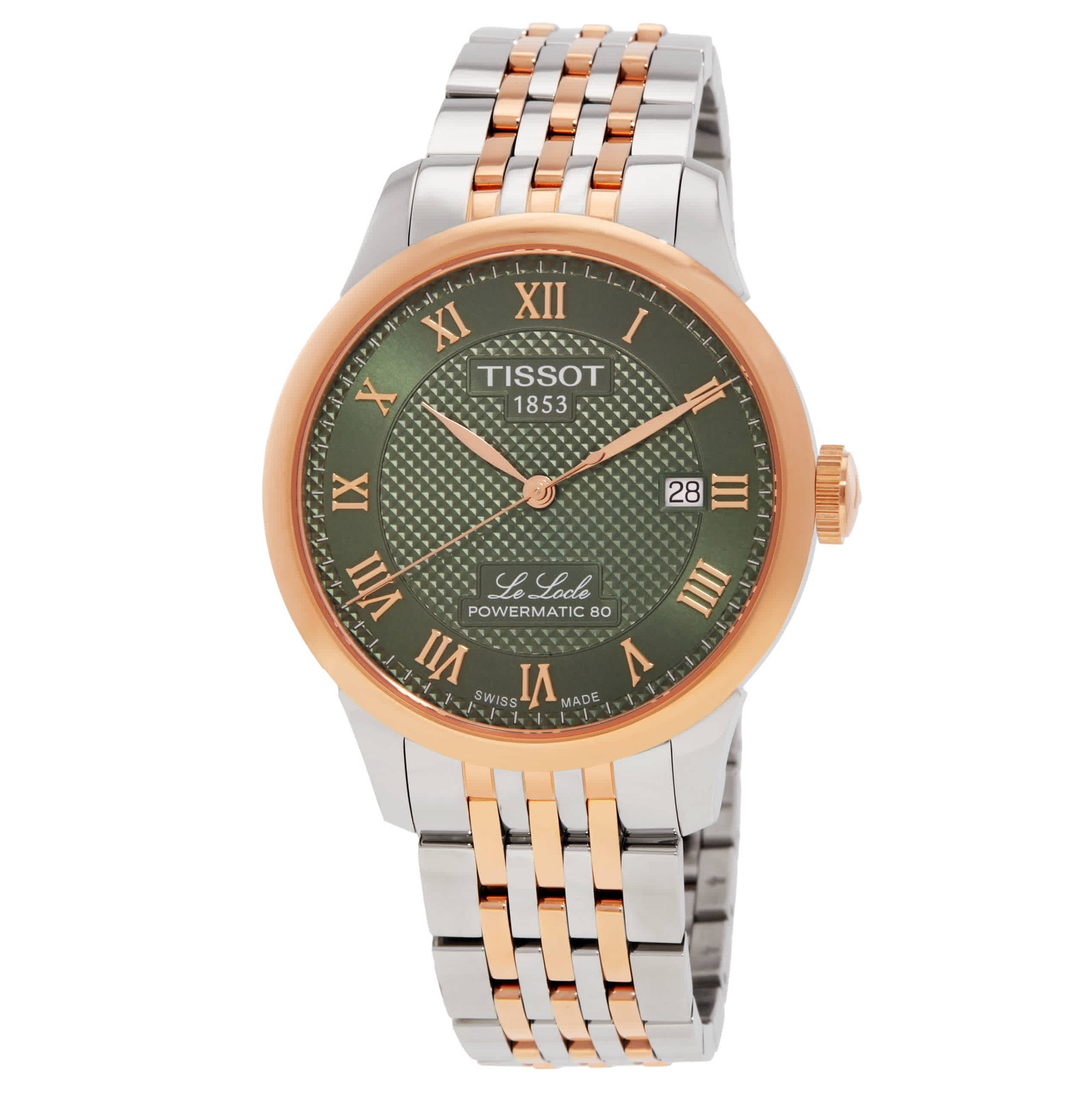 Tissot Le Locle Automatic Green Dial Watch T0064072209301