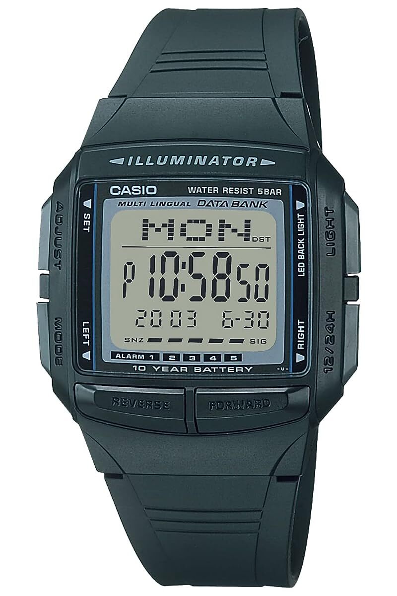 Watch Casio Collection [Domestic regular goods] DB-36-1AJH Men's Bla