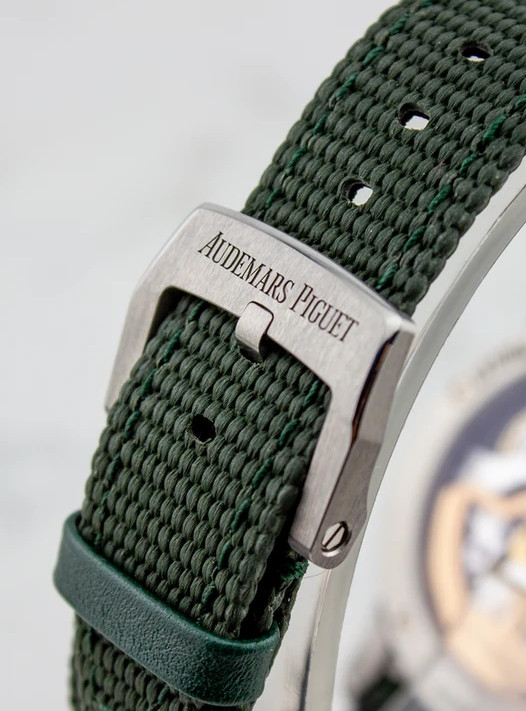 Audemars Piguet CODE 11.59 WATCH 15210ST.OO.A056KB.01 Green Dial FULL Set