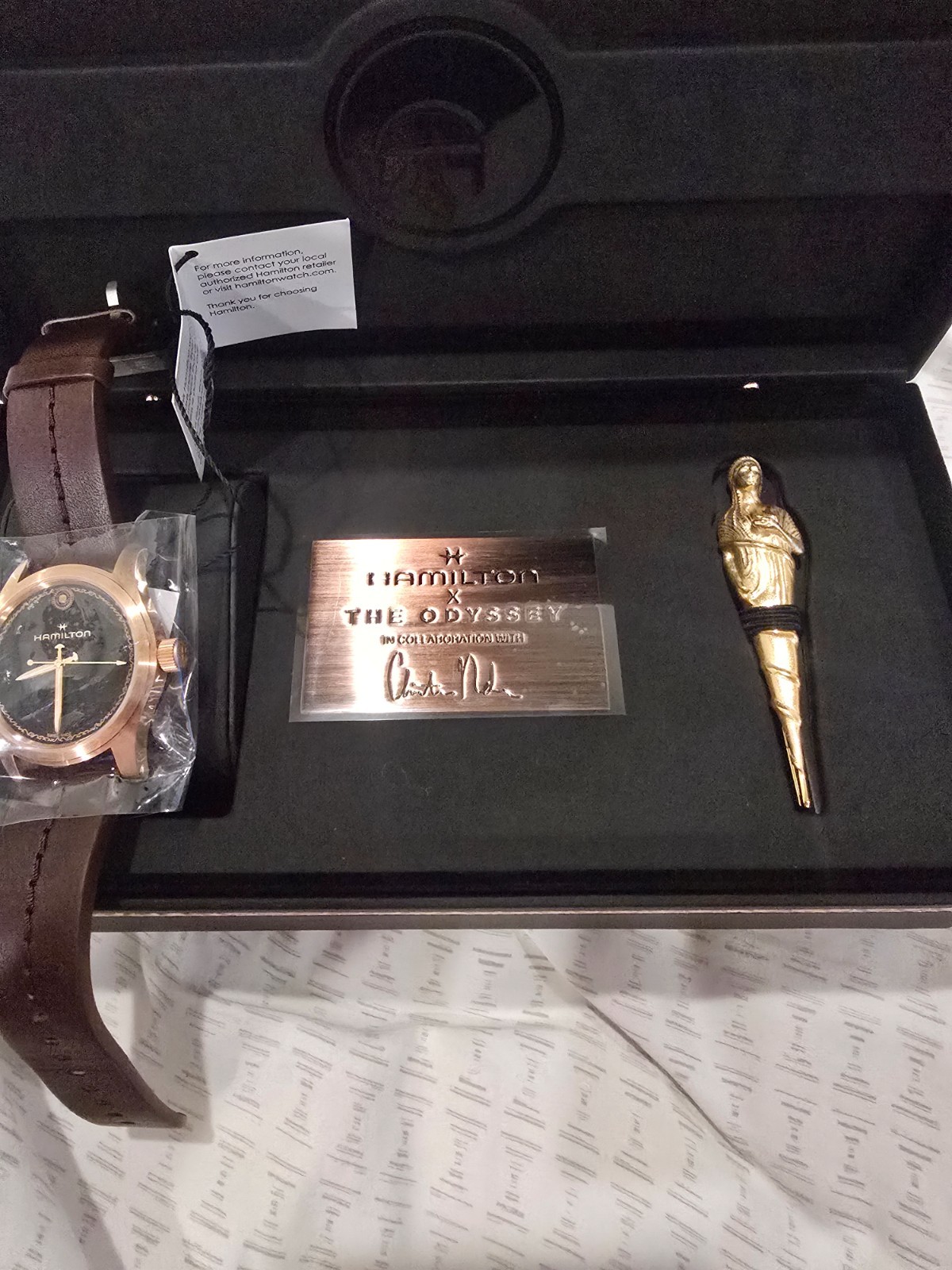 Limited edition Hamilton “Oddyssey” watch