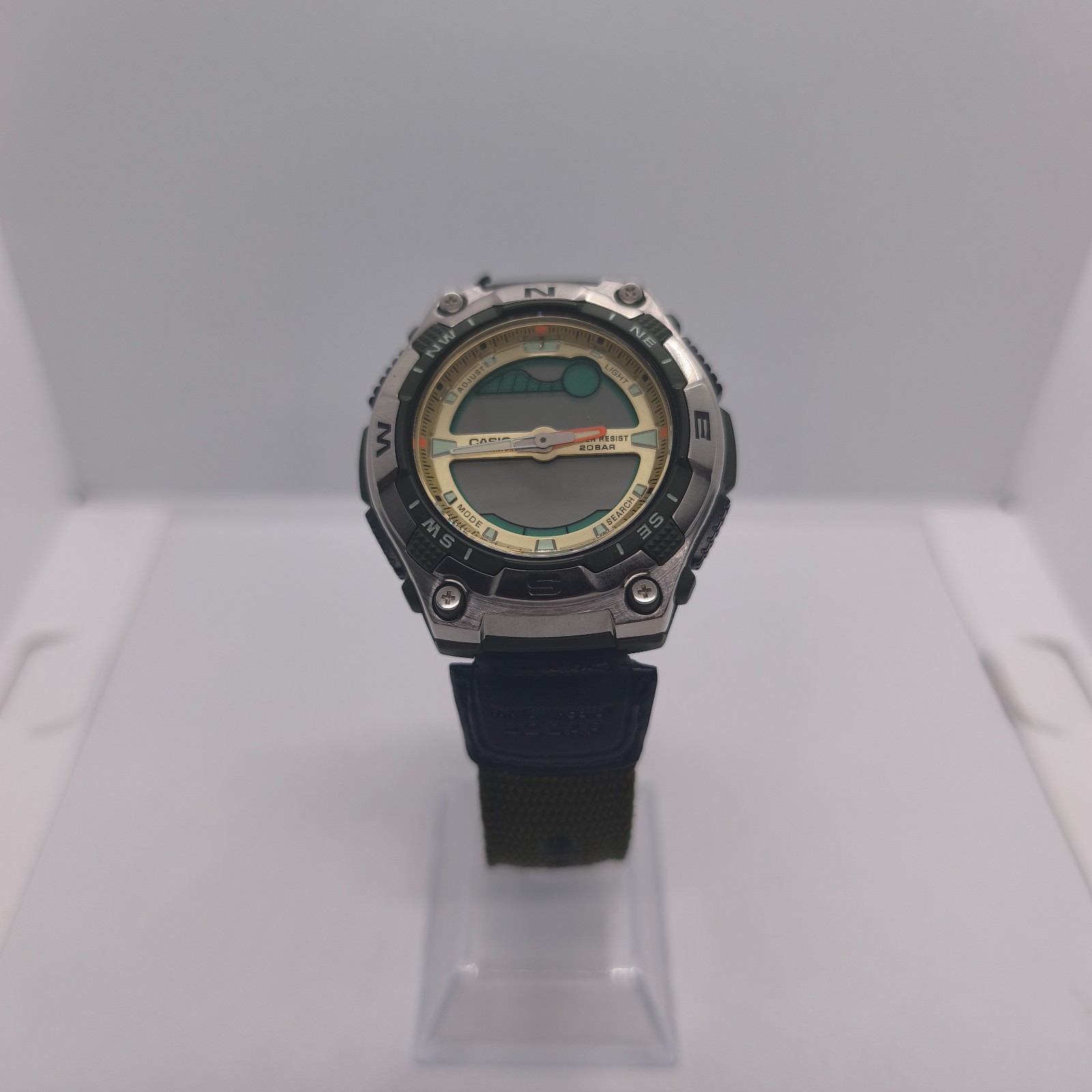 Casio AQW-100 Tide Graph Moon Phase 200m Watch (5028) – For Parts / Repair