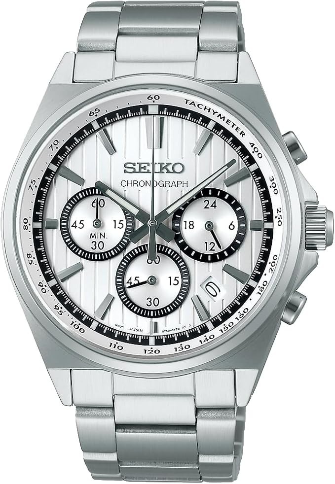 Seiko Selection S Series Battery-Powered Quartz Chronograph Men’s Watch SBTR031