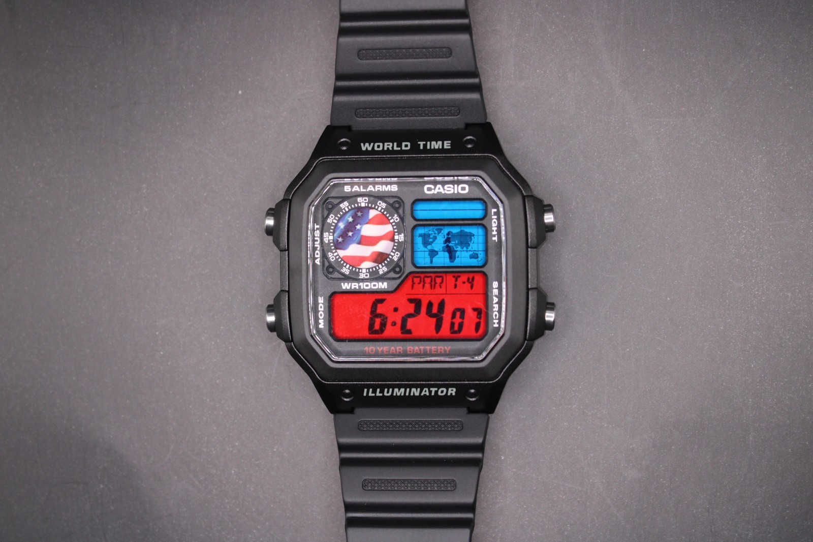 Freedom – Casio AE1200 Mod (Brand New) (Custom) (Made to Order)