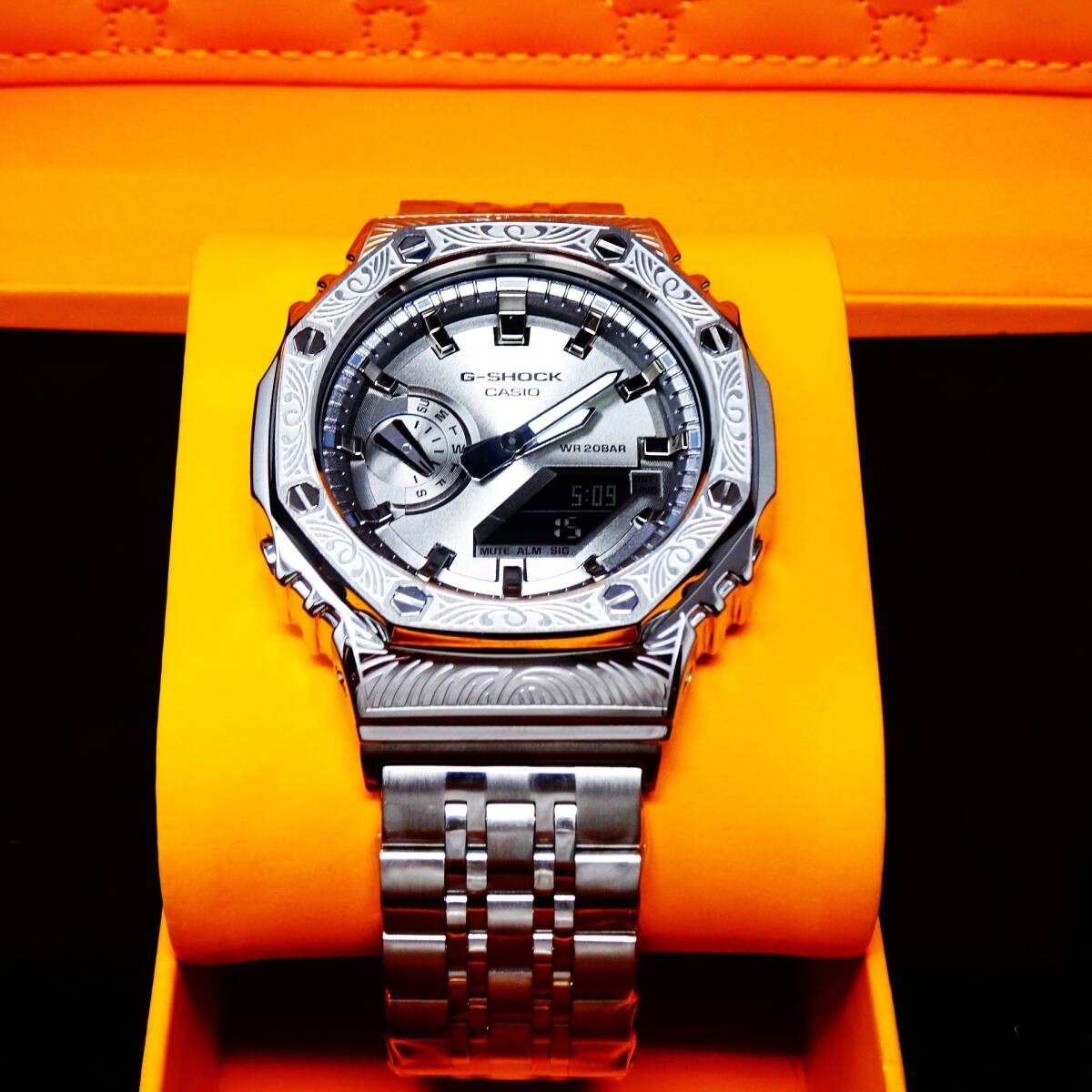 New〓MOD〓Custom watch〓Regular GA2100SB body included〓Aftermarket product