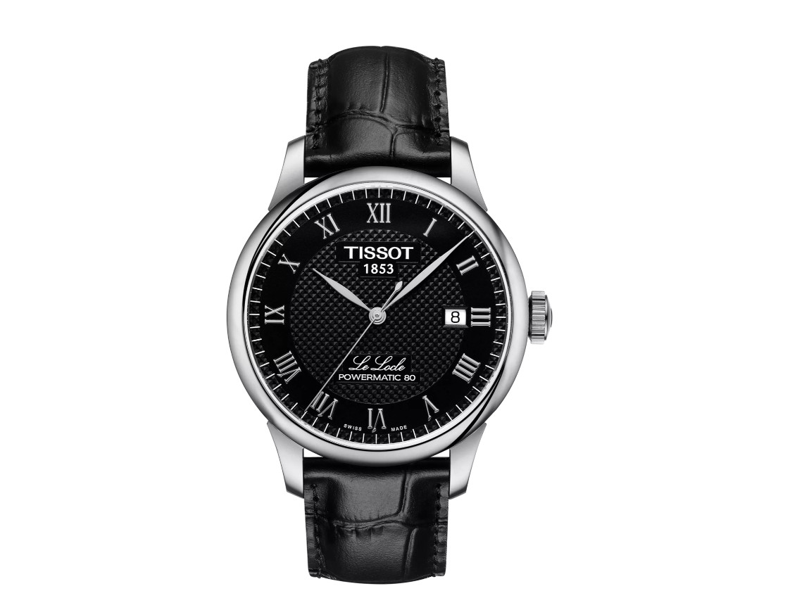 Tissot LE Locle Swiss Automatic Black Dial Men’s Watch T0064071605300