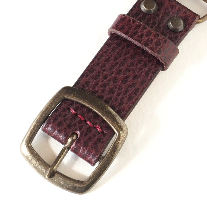 KINO Handmade Watch Automatic Wind Skeleton Mechanic Black Square Wine Brown K 1