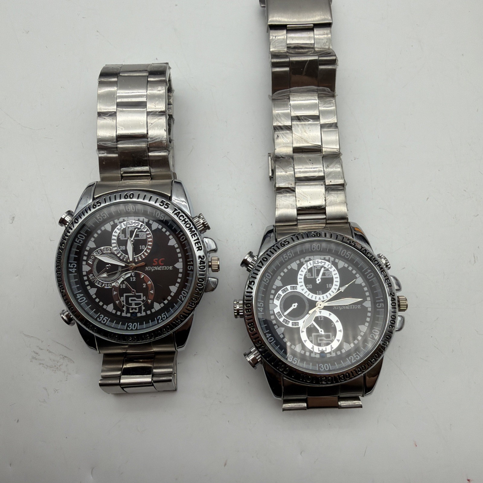 2x SC High & Tide Watch Tachometer In Good Condition New Battery -Read